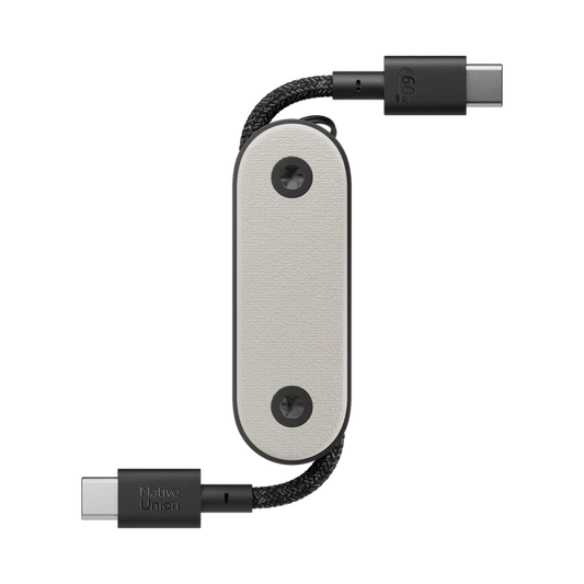 Native Union Pocket Cable USB-C til USB-C Ladekabel - Sandstone