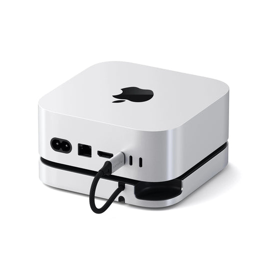 Satechi Mac mini Stand Hub med SSD-kabinett