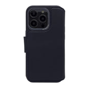 Decoded Lommebokdeksel i skinn med MagSafe til iPhone 14 Pro Max - Navy