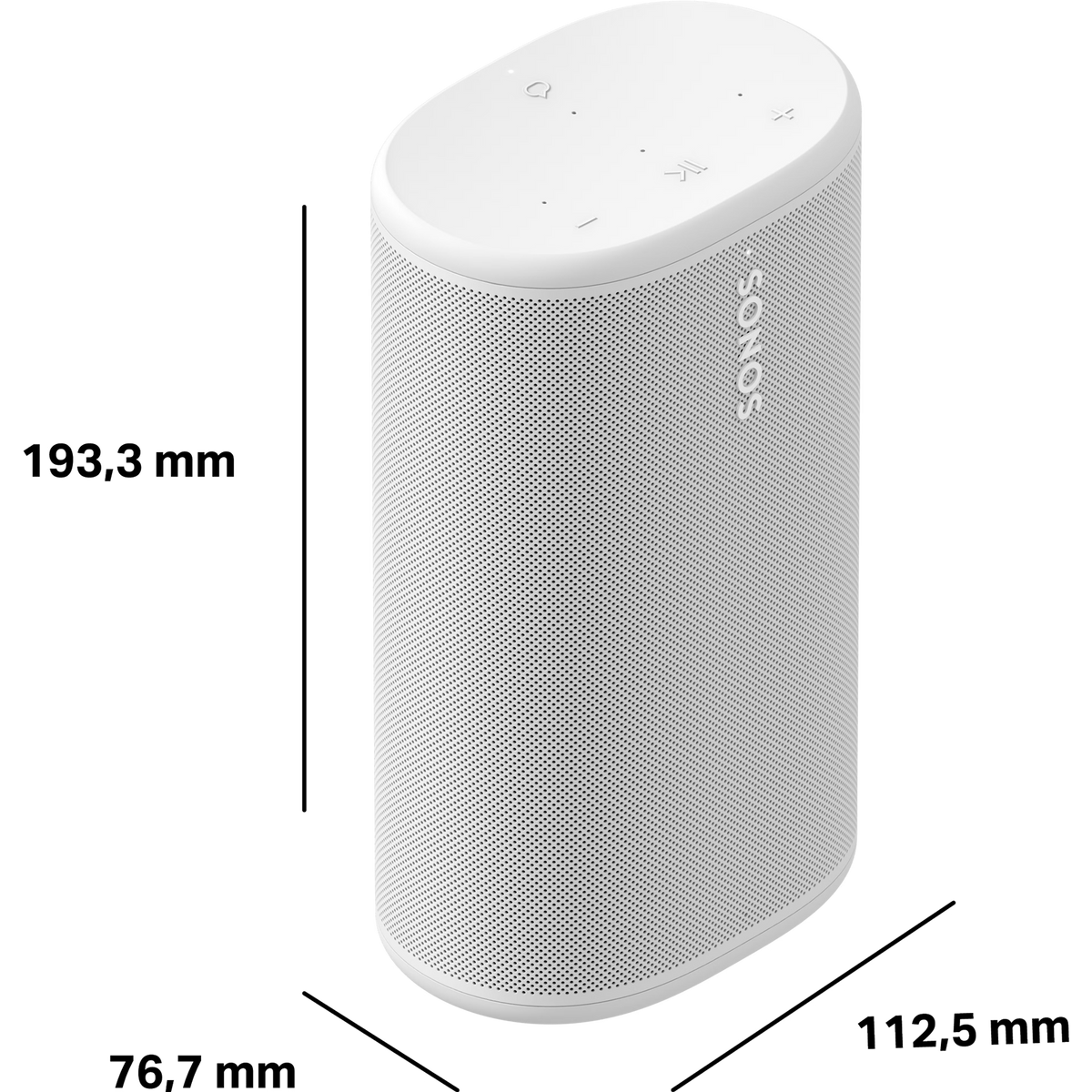 Sonos Play Trådløs bærbar høyttaler - Hvit