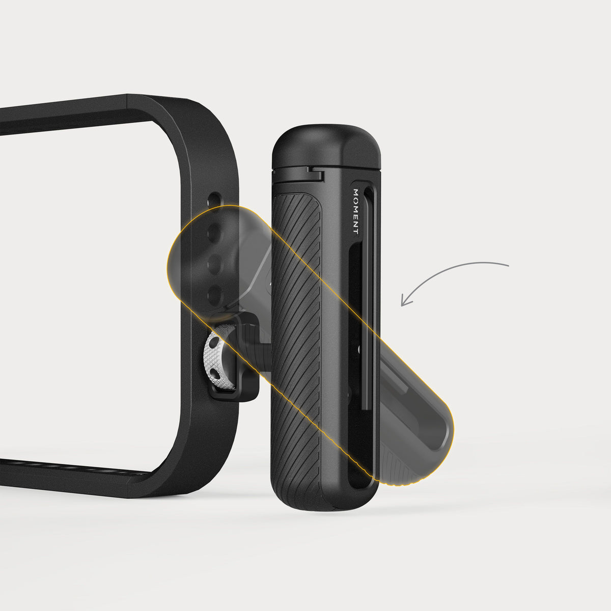 Moment Universal Mobile Grip montert