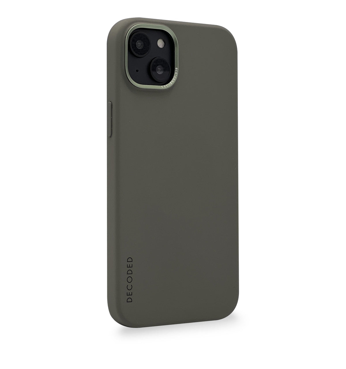 Decoded Silikon Backcover deksel til iPhone 14 Plus - Olive