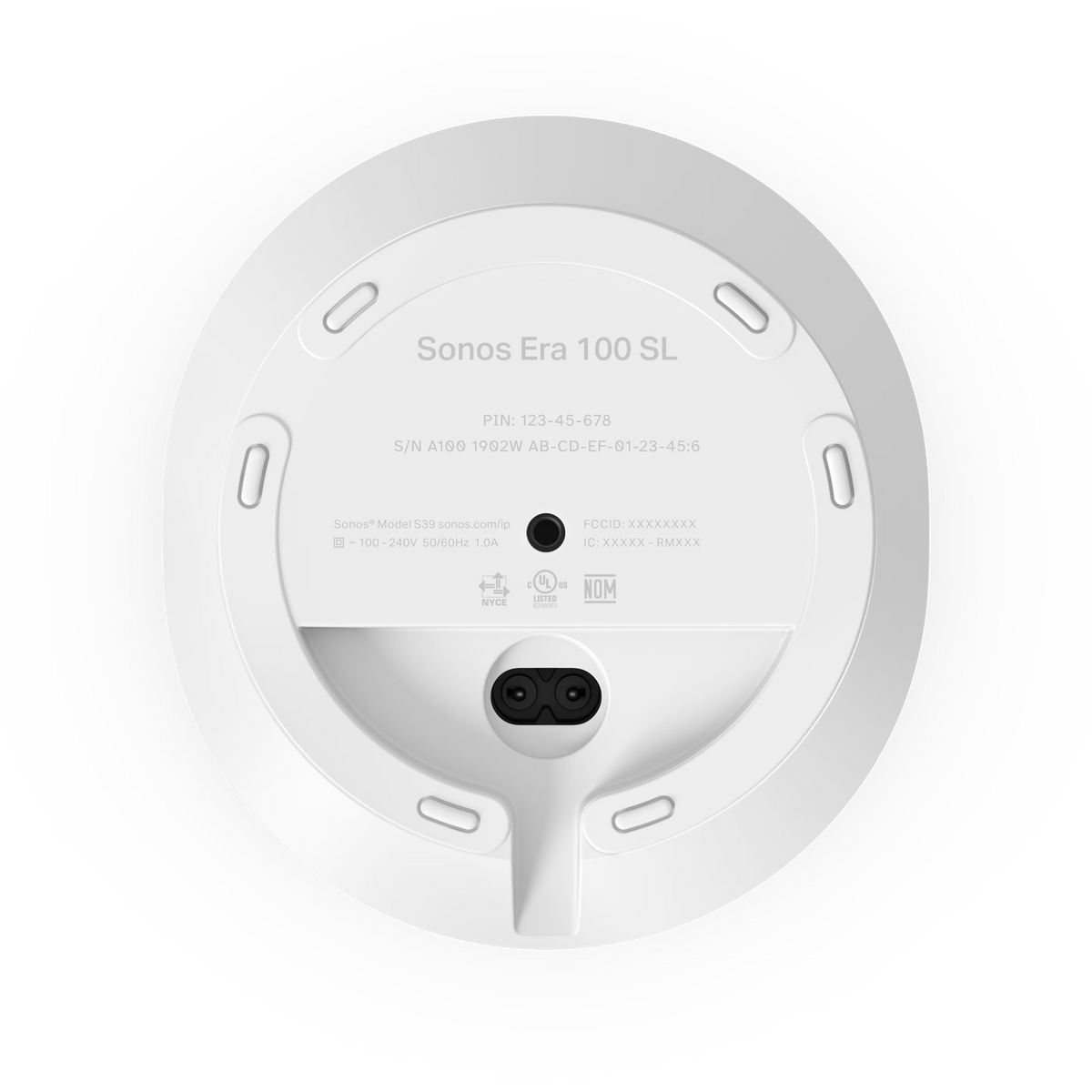 Sonos Era 100 SL høyttaler - Hvit