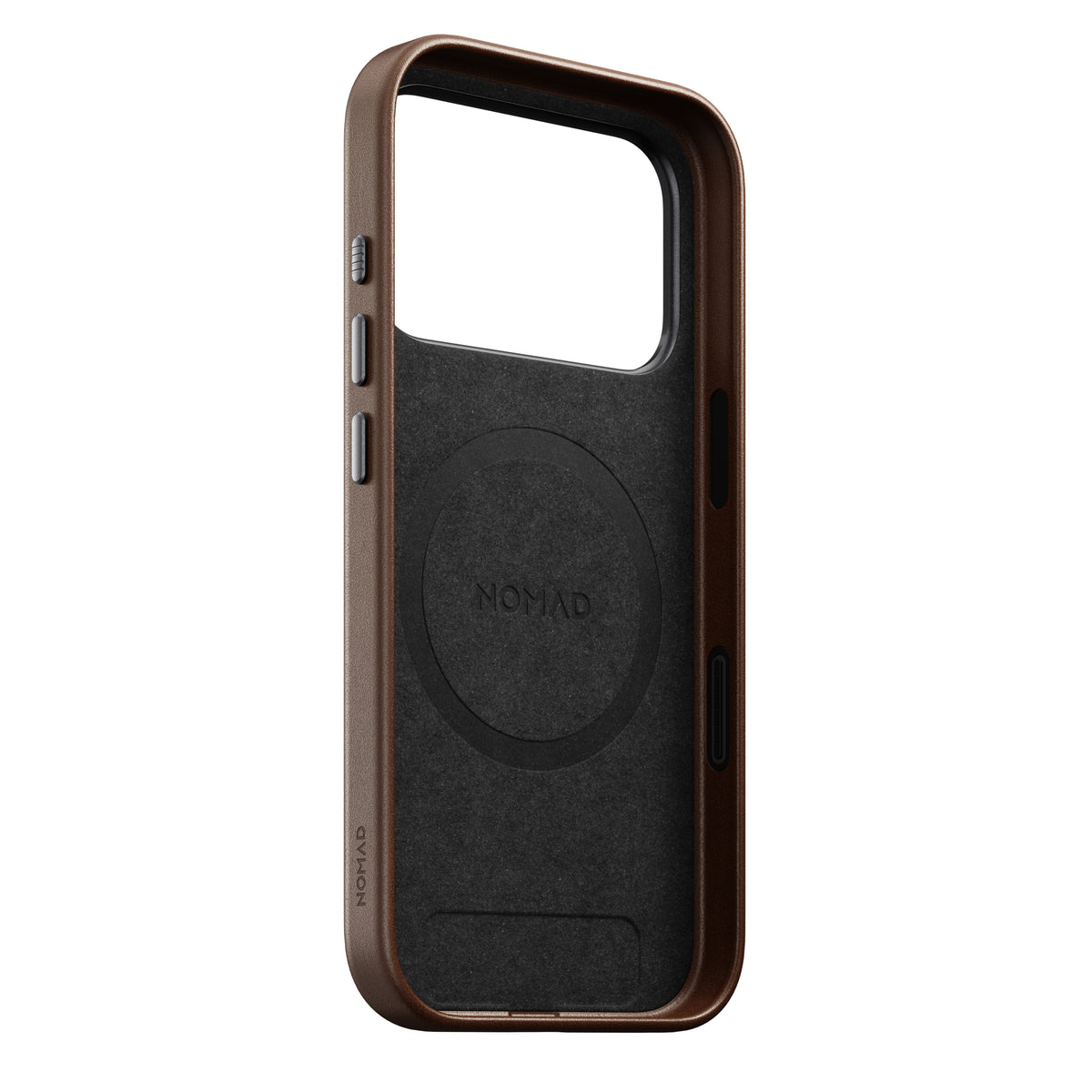 Nomad Traditional MagSafe Skinndeksel til iPhone 17 Pro - Brun