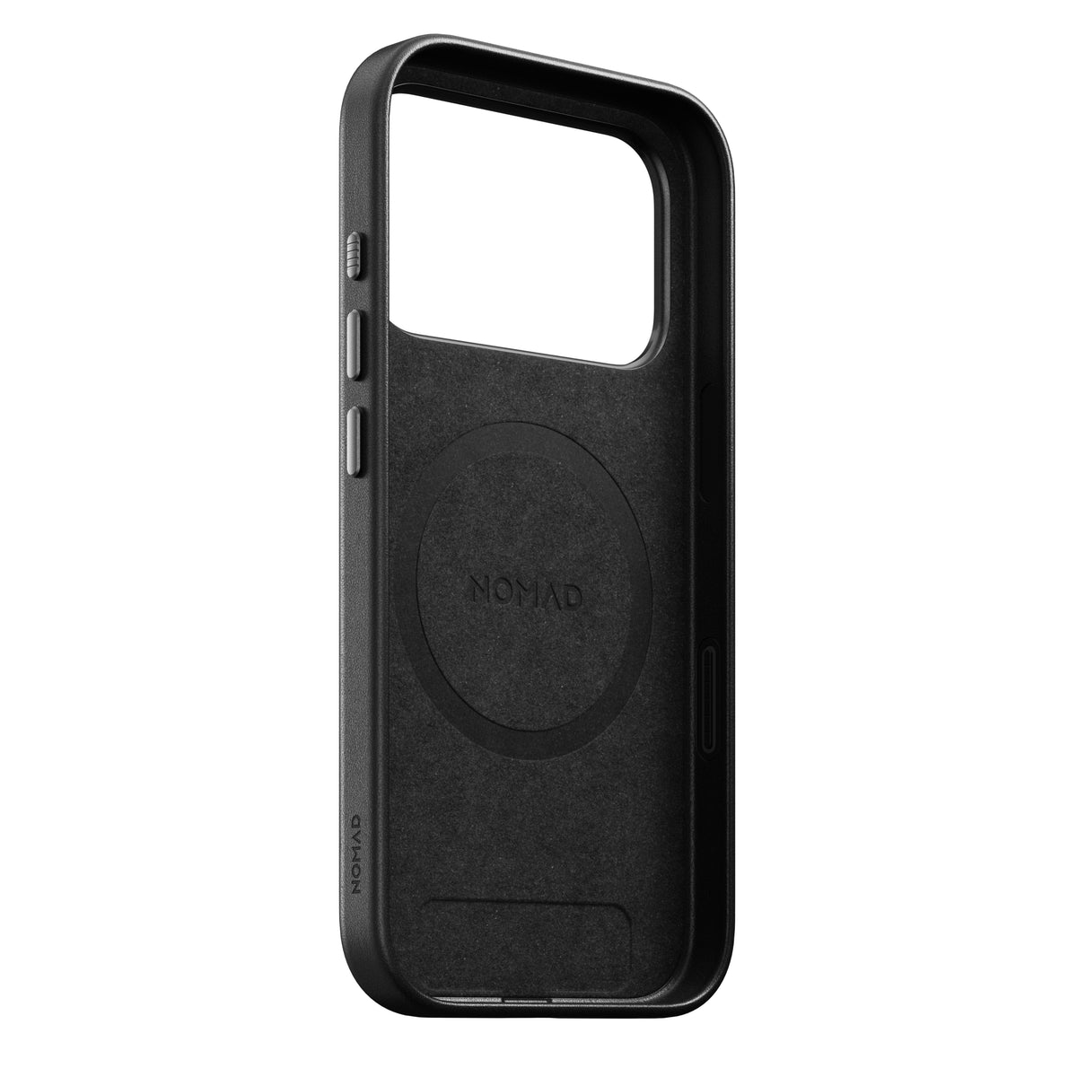 Nomad Traditional MagSafe Skinndeksel til iPhone 17 Pro - Svart