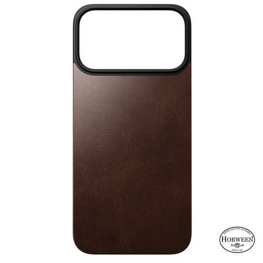 Nomad Magnetic MagSafe Skinndeksel til iPhone 17 Pro Max - Brun