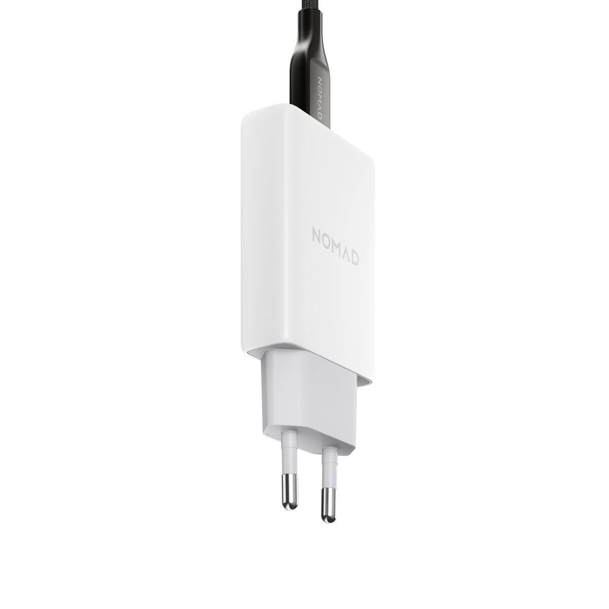 Nomad 40W USB-C GaN Vegglader - Hvit