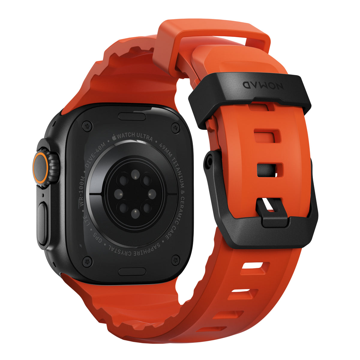 Nomad 49/46 mm Rocky Point Reim med Svart Metall - Magma