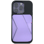 Decoded Magnetisk kortholder i silikon med stativ - Lavender
