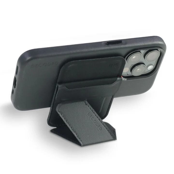 Decoded MagSafe Silikon Kortholder/Stand - Graphine