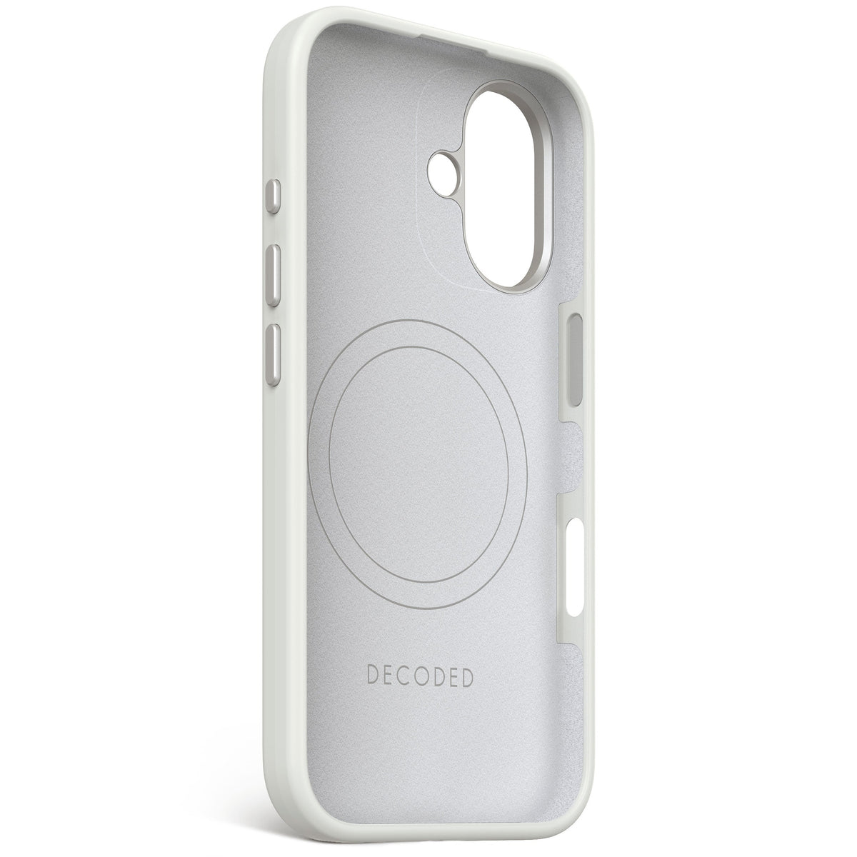 Decoded BackCover MagSafe Silikondeksel til iPhone 16 - Stone Grey