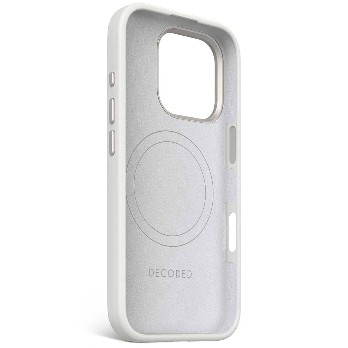 Decoded BackCover MagSafe Silikondeksel til iPhone 16 Pro - Stone Grey