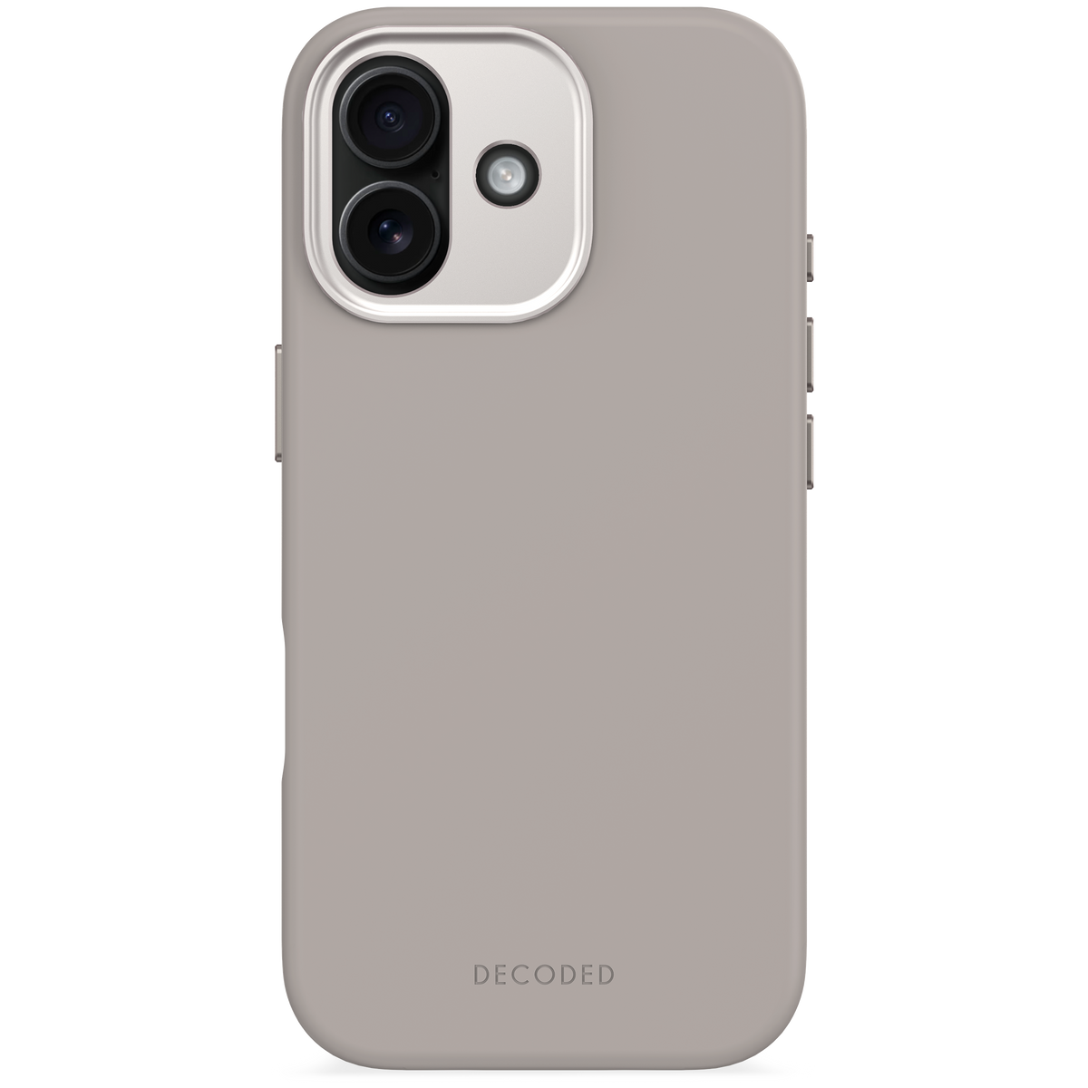 Decoded BackCover MagSafe Silikondeksel til iPhone 17 - Soft Taupe