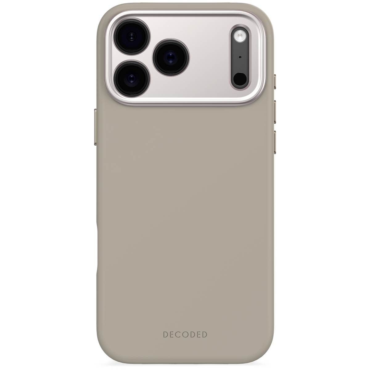 Decoded BackCover MagSafe Silikondeksel til iPhone 17 Pro Max - Soft Taupe