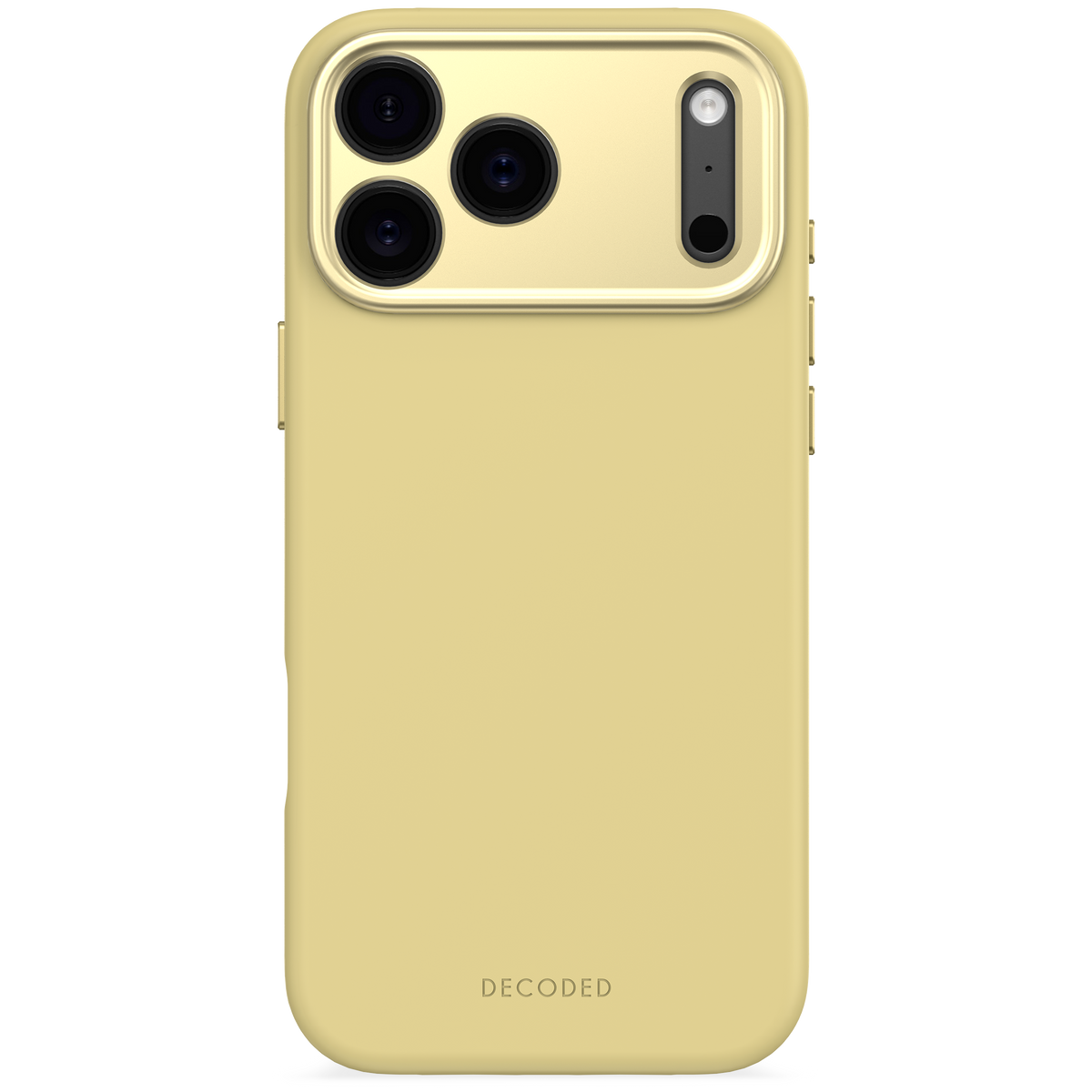 Decoded BackCover MagSafe Silikondeksel til iPhone 17 Pro Max - Yuma Yellow