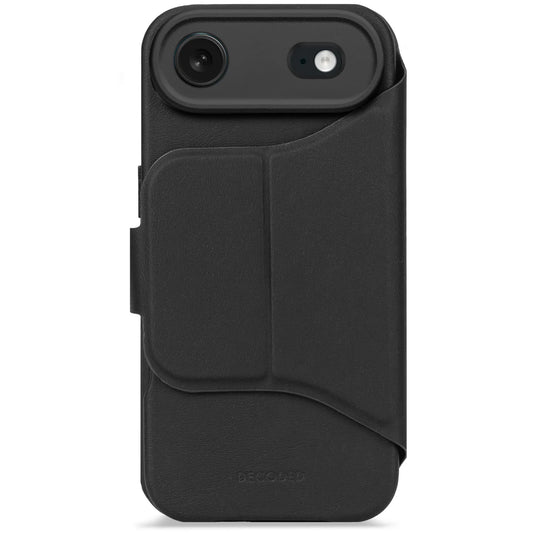 Decoded Lommebokdeksel i silikon med MagSafe til iPhone Air - Phantom Black