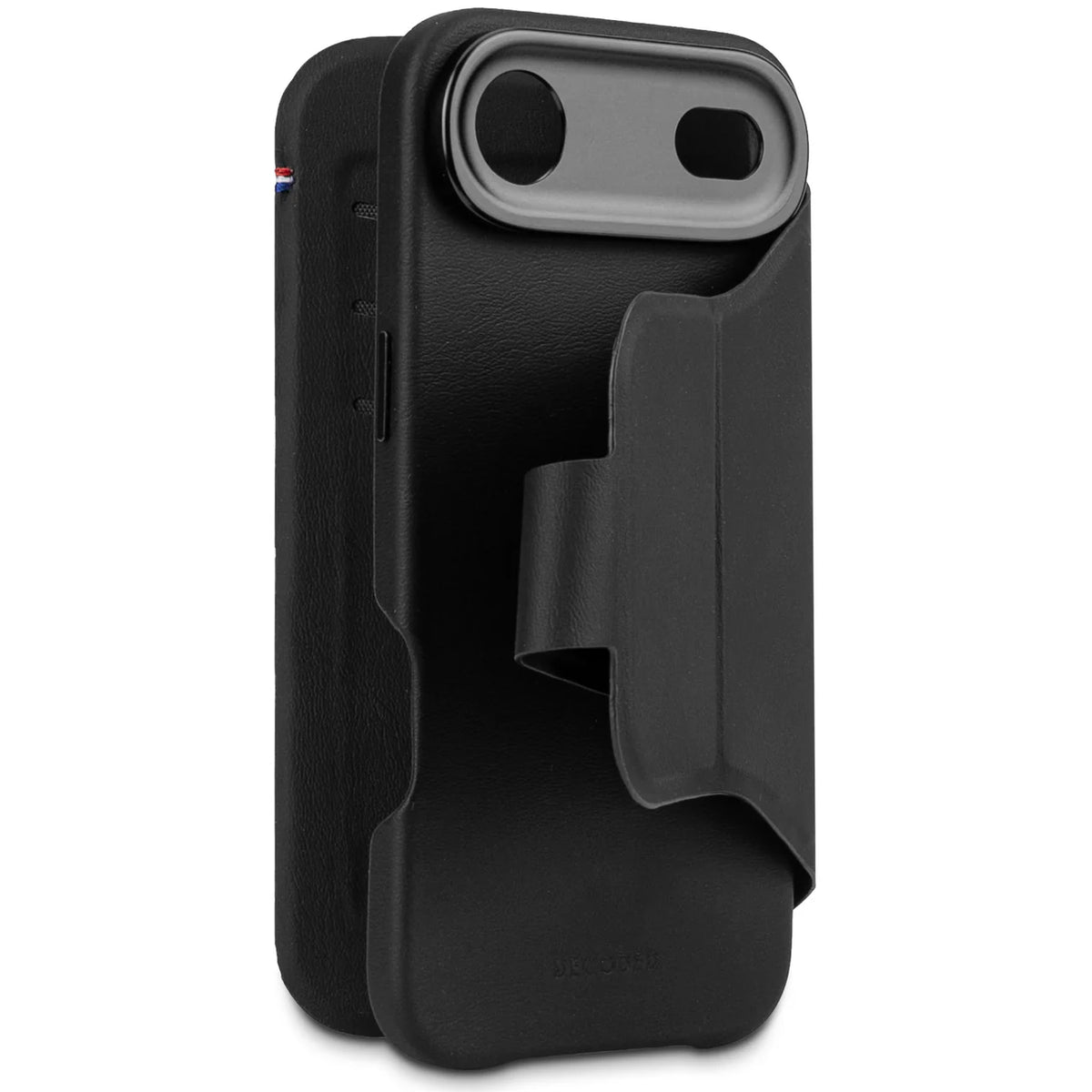 Decoded Lommebokdeksel i silikon med MagSafe til iPhone Air - Phantom Black