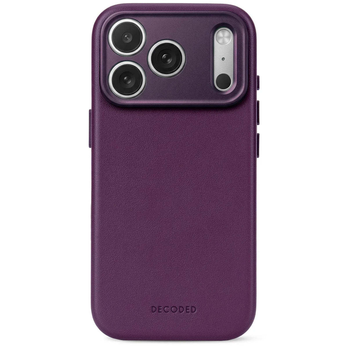 Decoded MagSafe Skinndeksel til iPhone 18 Pro - Plum