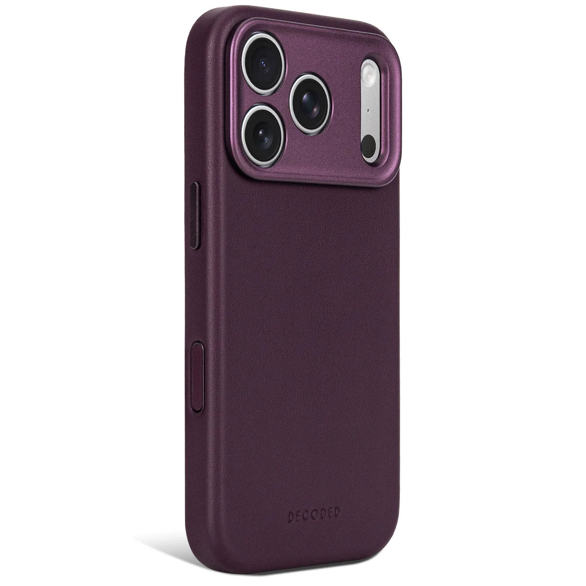 Decoded MagSafe Skinndeksel til iPhone 18 Pro Max - Plum