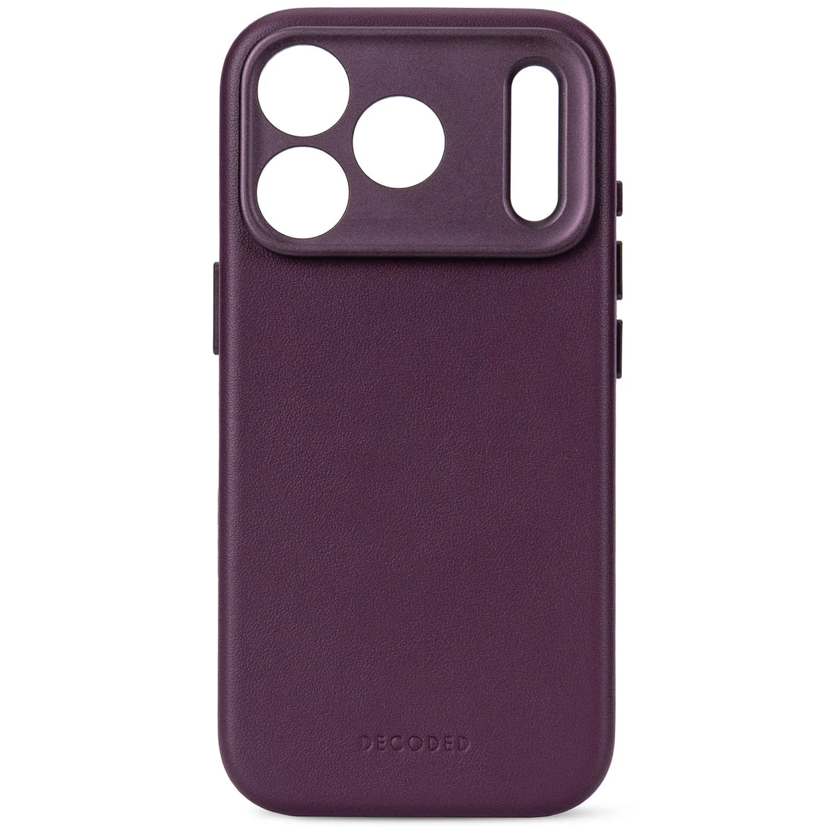 Decoded MagSafe Skinndeksel til iPhone 18 Pro Max - Plum
