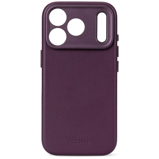 Decoded MagSafe Skinndeksel til iPhone 18 Pro - Plum