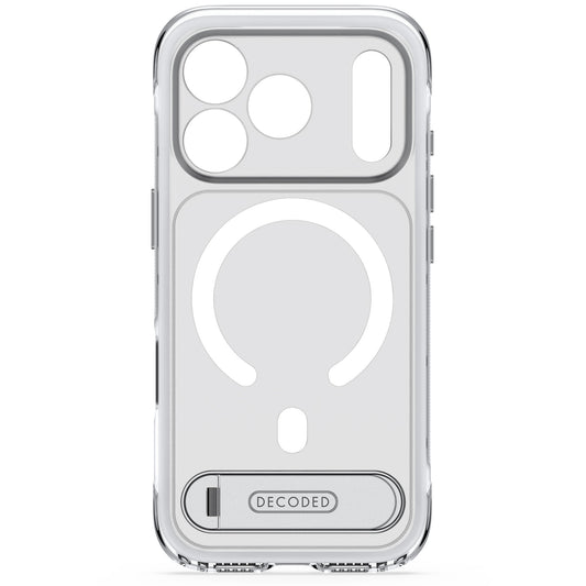 Decoded Hybrid MagSafe Deksel med Stativ til iPhone 18 Pro Max - Frostet hvit