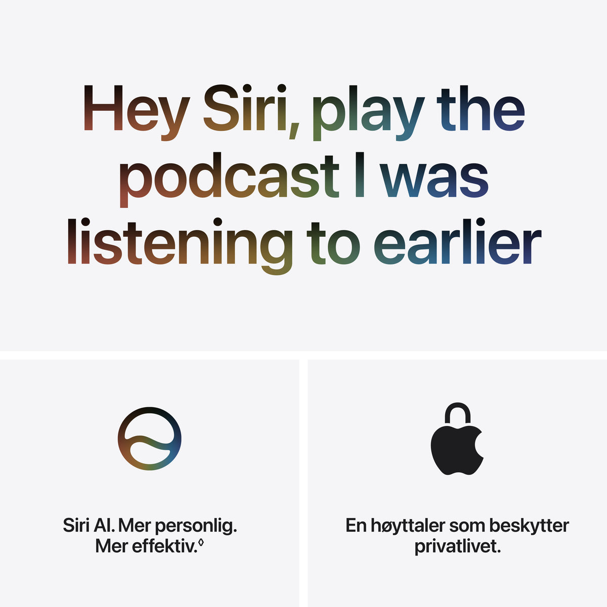 HomePod mini 2 - Midnatt