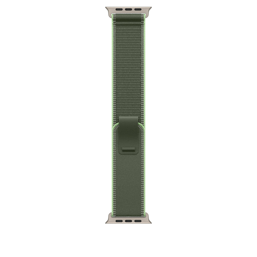49mm-green-neon-trail-loop--m-l-natural-titanium-finish_MFT44ref