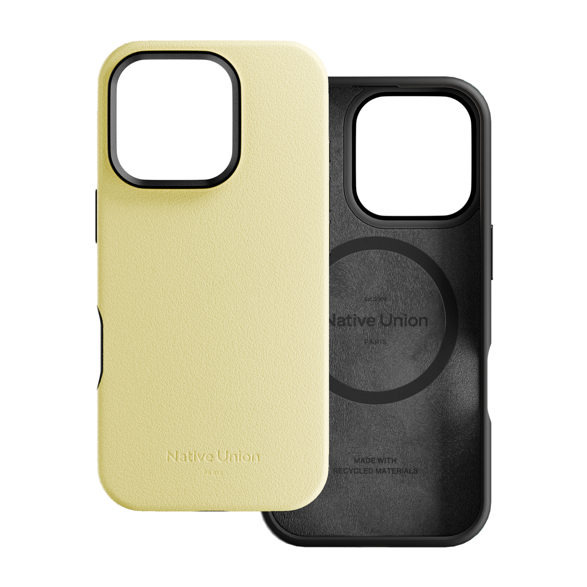 Native Union Active MagSafe Deksel til iPhone 16 Pro - Lemon