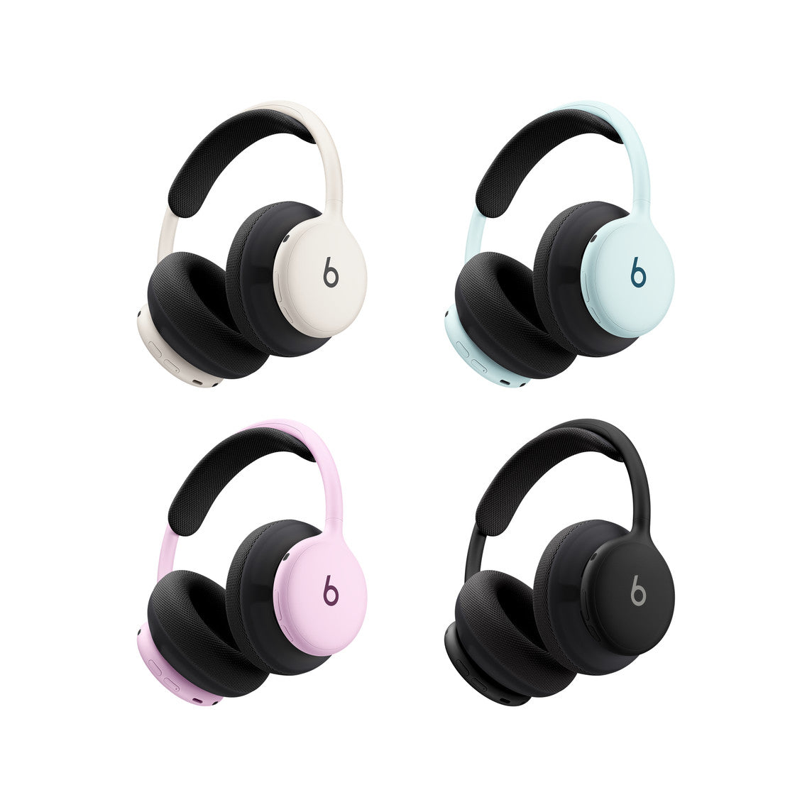 Beats 360 Cushion Kit – Performance Knit-øreputer og -polstring til hodebøyle i svart