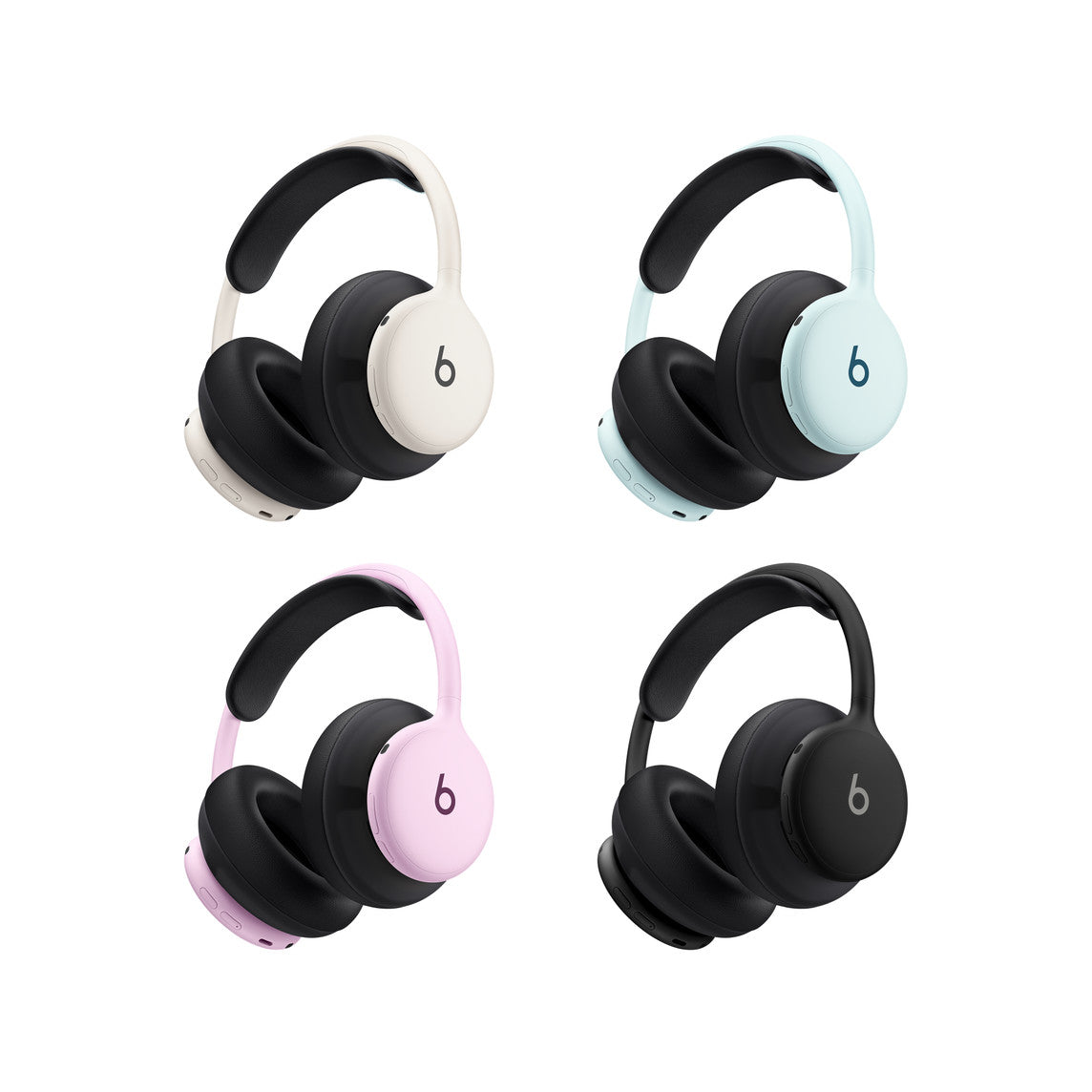 Beats 360 Cushion Kit – UltraPlush-øreputer og -polstring til hodebøyle i svart