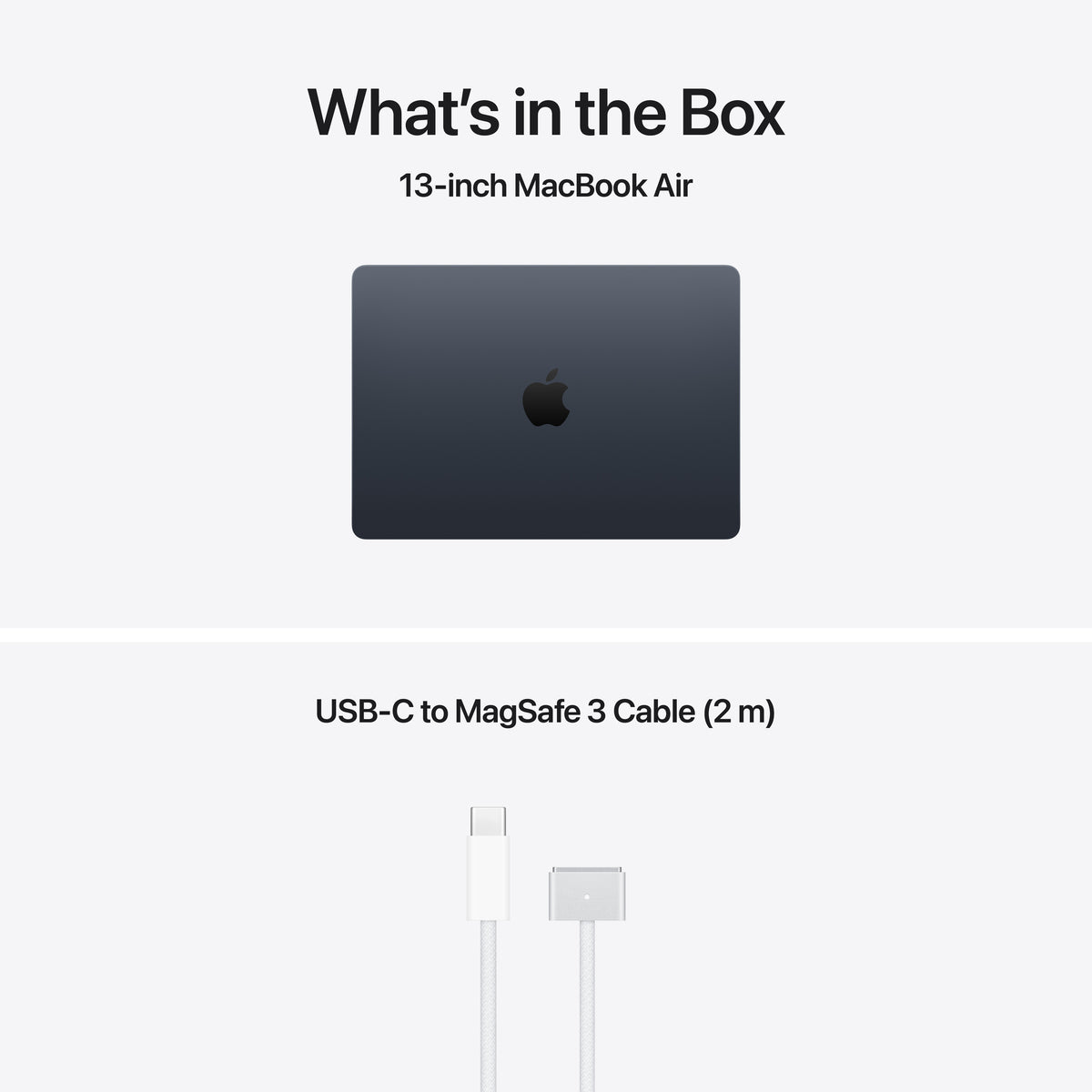 MacBook Air 13-tommer M5 - Midnatt