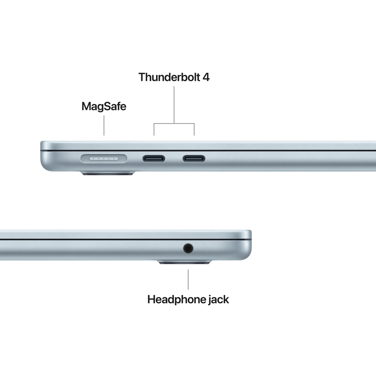 MacBook Air 13-tommer M5 - Himmelblå