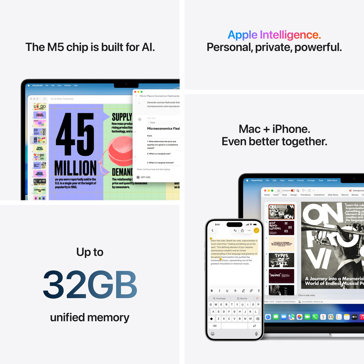 MacBook Air 13-tommer M5 - Himmelblå