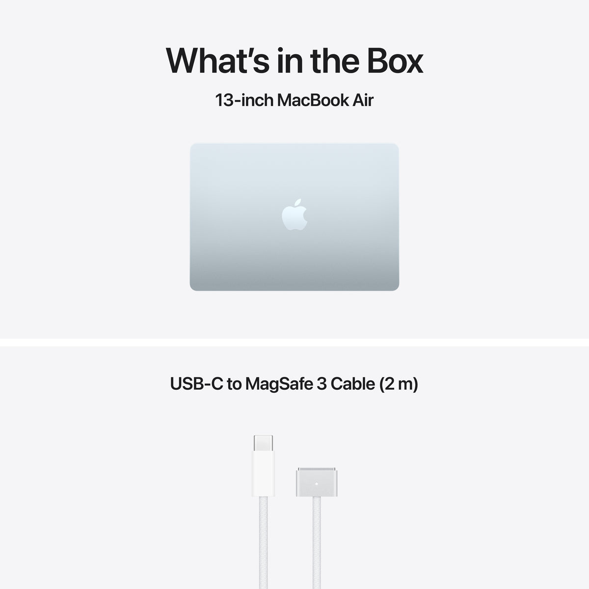 MacBook Air 13-tommer M5 10GPU 512GB SSD 16GB Minne - Himmelblå