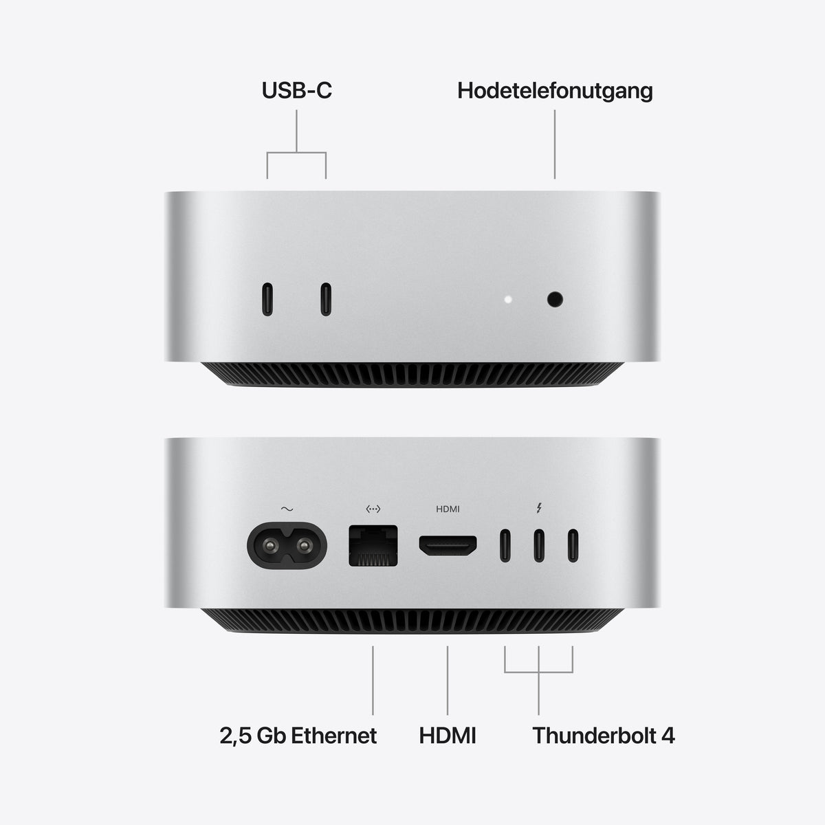 Mac mini M6 16 GB Minne 256 GB SSD