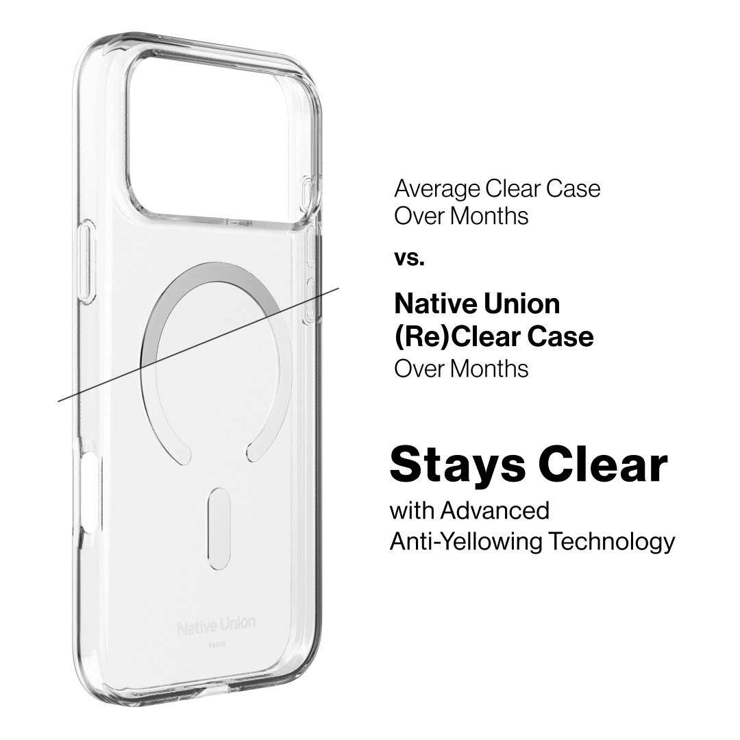 Native Union Gjennomsiktig deksel til iPhone 17 Pro Max med MagSafe