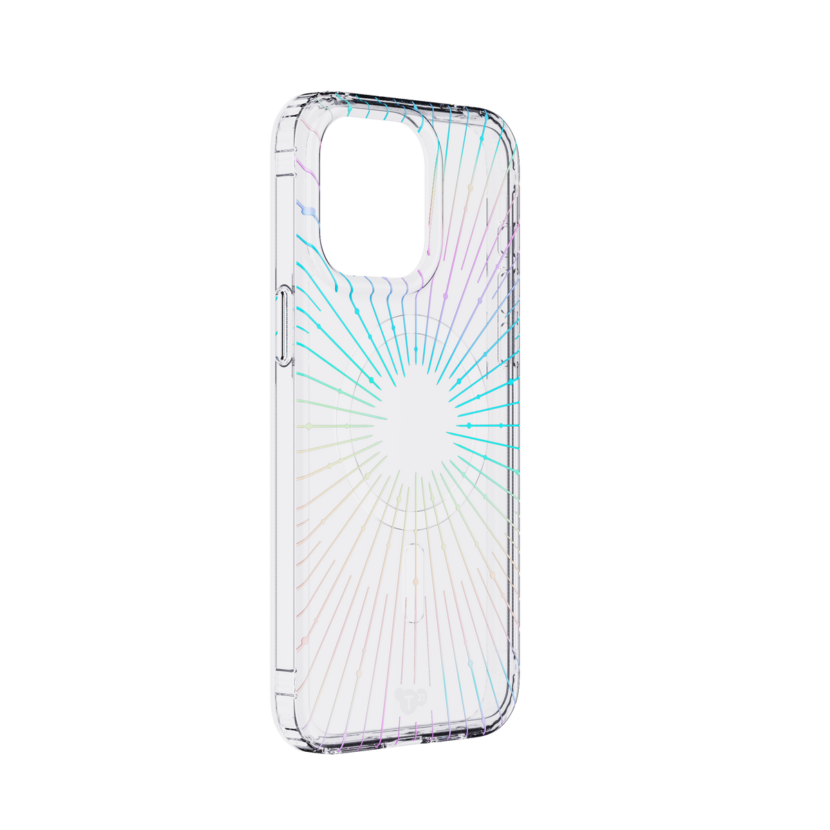 Tech21 Evo Clear Sparkle MagSafe Deksel til iPhone 15 Pro Max