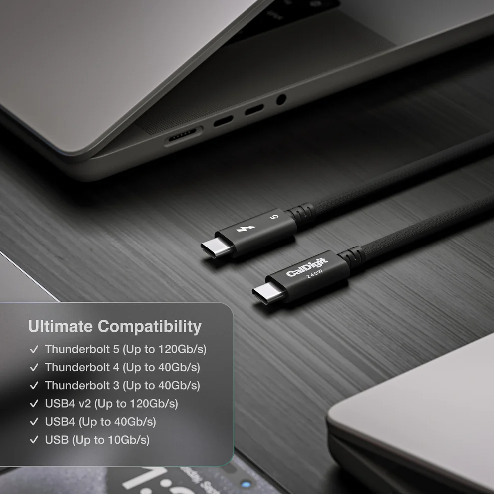 CalDigit Thunderbolt 5 Pro Kabel 0.5m