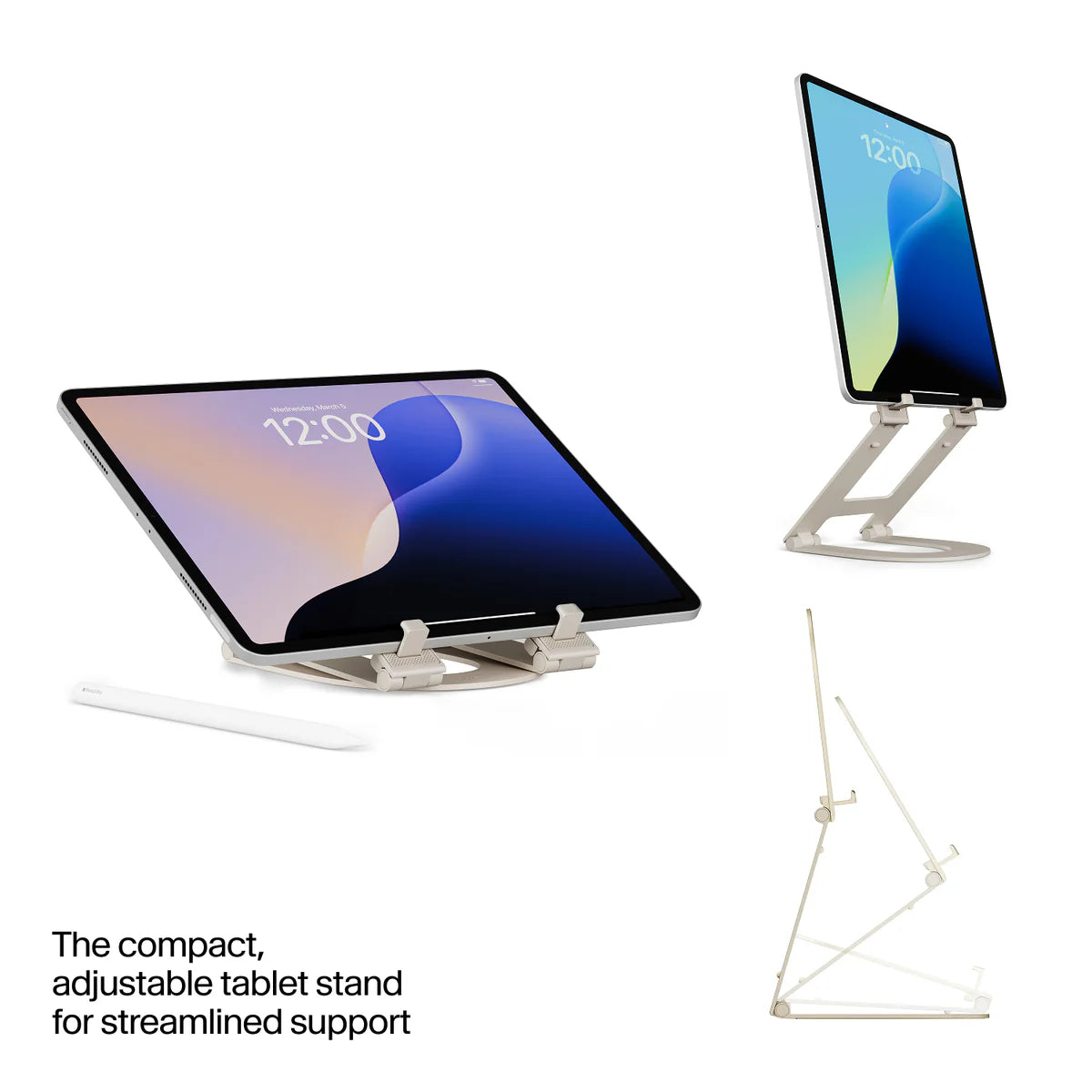 Twelve South Curve Mini Stativ til iPad - Blå