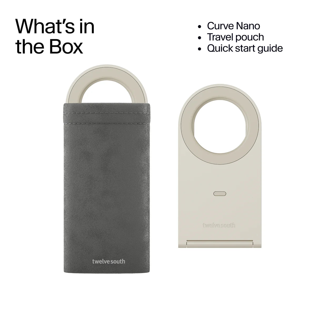 Twelve South Curve Nano Stativ til iPhone - Coastal Blue