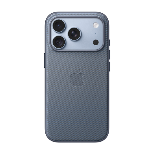Apple Deksel i teknisk vev med MagSafe til iPhone 18 Pro - Chambray-blå