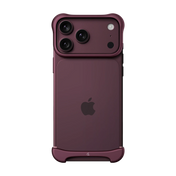 Arc Pulse Deksel i Aluminium til iPhone 18 Pro Max - Matt mørk rød