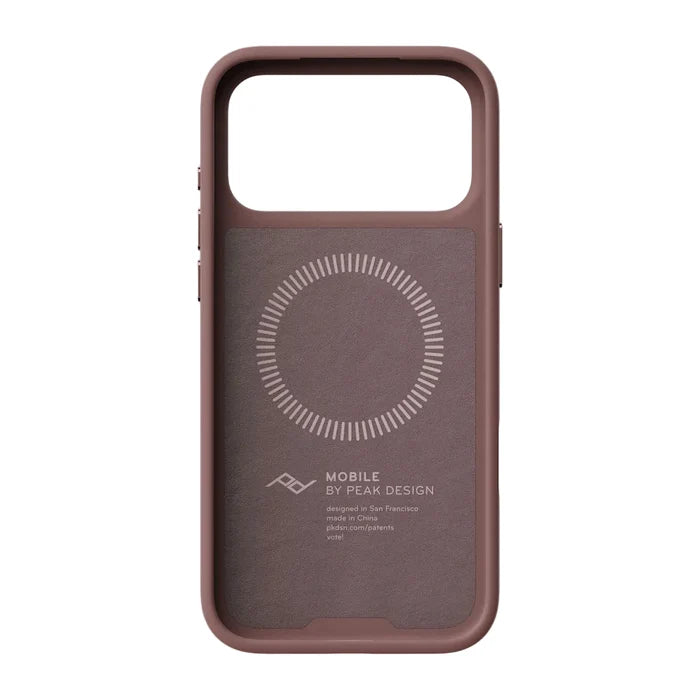 Peak Design Skinndeksel med MagSafe til iPhone 18 Pro Max - Rosa