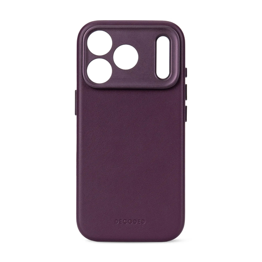 Decoded MagSafe Skinndeksel til iPhone 18 Pro - Plum