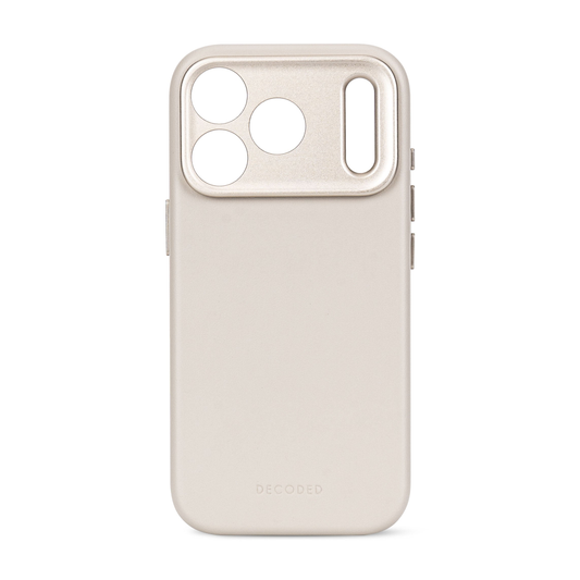 Decoded MagSafe Skinndeksel til iPhone 18 Pro - Taupe