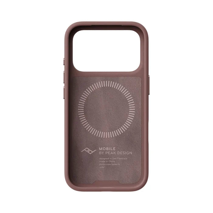 Peak Design Skinndeksel med MagSafe til iPhone 18 Pro - Rosa