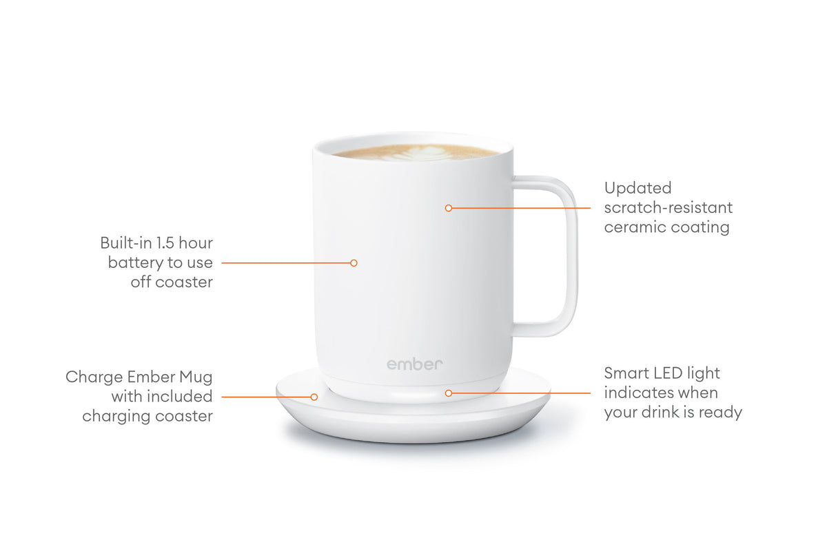 Ember Mug 2 termokrus 295 ml -  Hvit