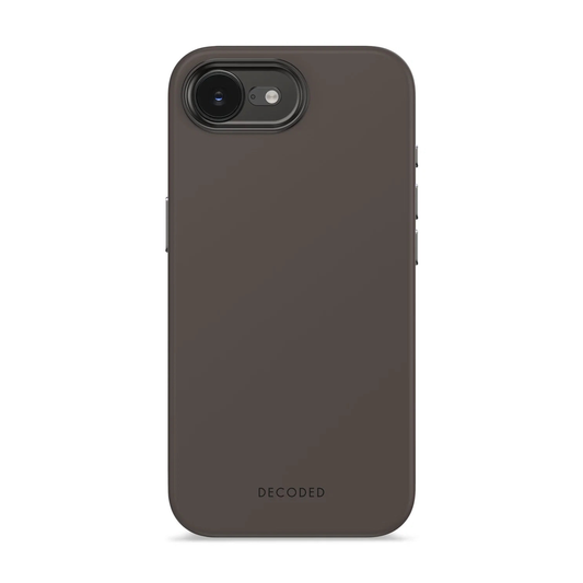 Decoded Backcover Silikondeksel til iPhone 17e/16e - Kull