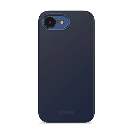 Decoded Backcover Silikondeksel til iPhone 17e/16e - Navyblå